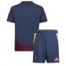 Maillot de foot AS Roma Troisième vêtements enfant 2024-25 Manches Courtes (+ pantalon court)